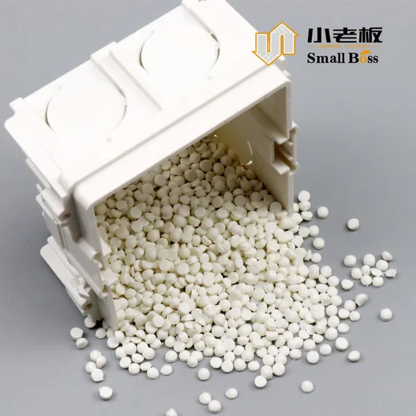 PVC Electric Junctions Box Raw Materials PVC Compound Granules photo-5