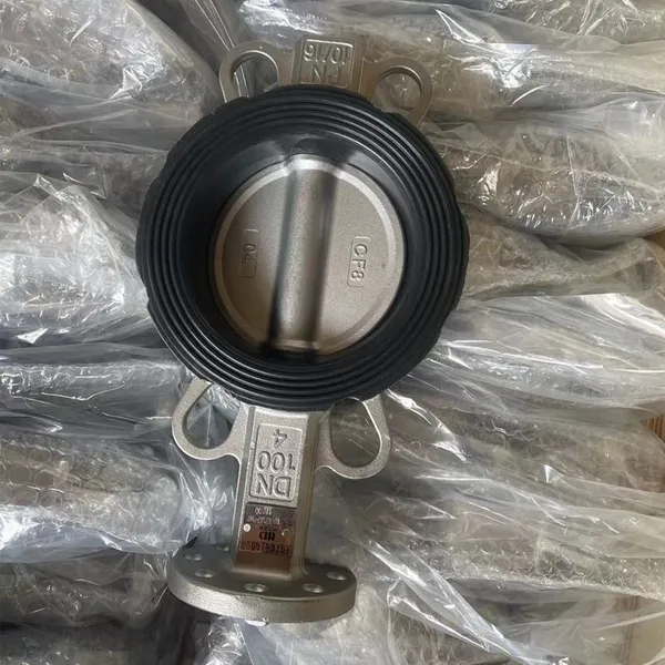 High-Pressure Stainless Steel Butterfly Valve DN40~DN800, API 598 Testing, ASME Flange photo-3