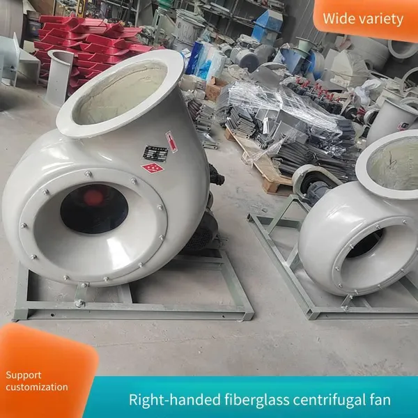 Anti-corrosion Frp Centrifugal Fan F4-72/6c, 11kw Variable Frequency Exhaust Fan photo-3