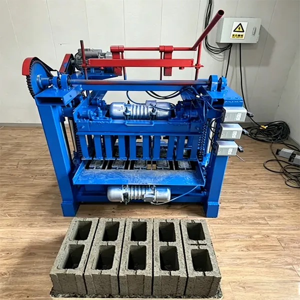 Automatic Hollow Blocks Making Machine Concrete Brick Making Machinery photo-2