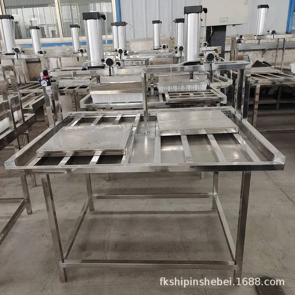 Commercial Tofu Molding Machine, Small and Medium-sized Bean Product Equipment, Stainless Steel Pneumatic Press With Technical Support photo-4