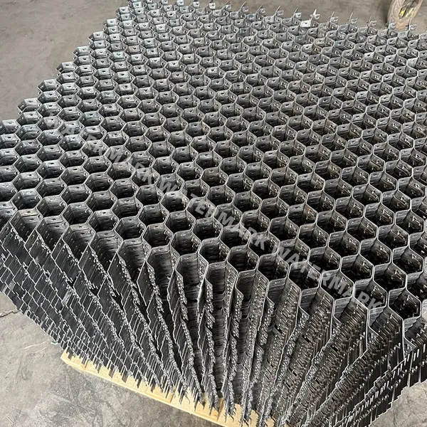 Refractory Lining Supplier Stainless Steel Hexmesh/Hexsteel Metal/Hex Grid,H19 H25 photo-2