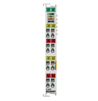 Beckhoff EL3692 EtherCAT Terminal 2-Channel Power Measurement Module High Precision Voltage Current Monitoring Industrial Automation
