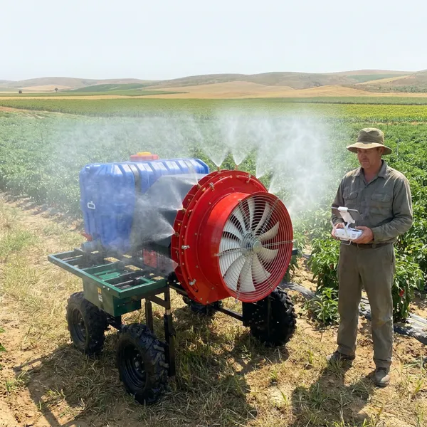 Garden Tools Remote Control Sprayer With High Pressure Pump and Wind Assisted Spraying Technology