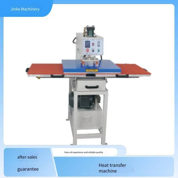 Jinke Machinery Three-station Heat Transfer Printer, Heat Transfer Machine With Multiple Specifications Available for Fabric Printing photo-4