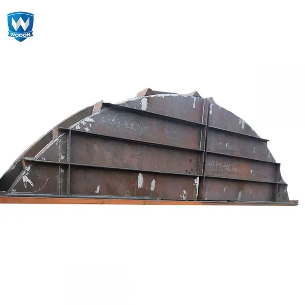 High Strength Bimetallic CCO Lined Chute Interchangeable Wear Liner For Bulk Ore Discharge System