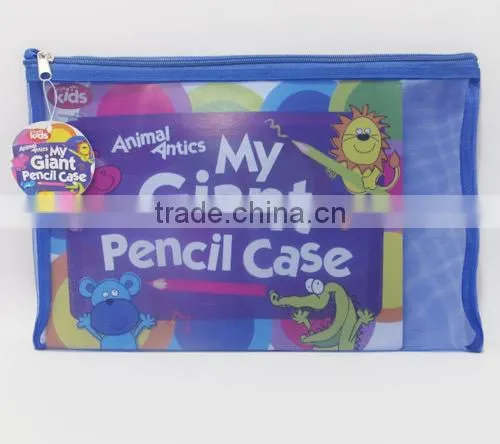 Professional Supplier School Pattern Printed Zipper Neoprene Pencil Case photo-3