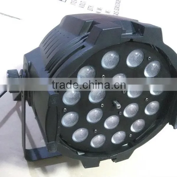 DJ PAR 64 LED Light RGBW 18*12 Watt DMX Party Stage CLUB Disco Lighting photo-2