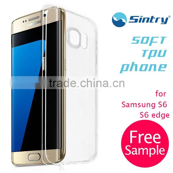 Clear Tpu Case Silicone Smartphone 0.33mm Tpu Case Free Sample Custom Phone Cases for Samsung Galaxy s6 Edge Plus Cover photo-2