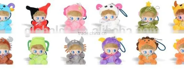 New Zodiac Doll Cartoon Style Fashion Power Bank Pendant 5200mah photo-3
