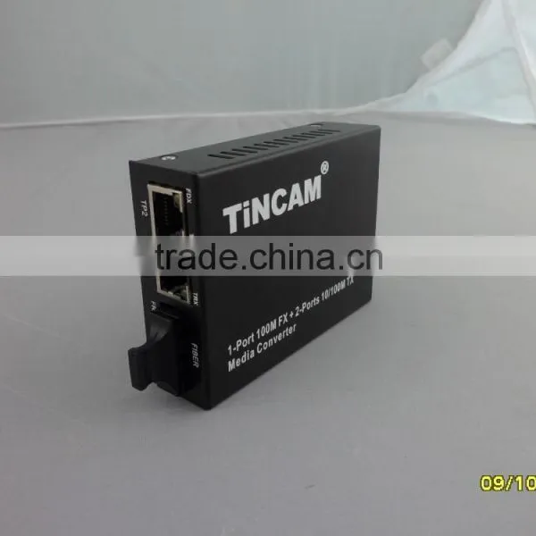 100M 1 Fiber Port 2 Rj45 Fiber Switch photo-6