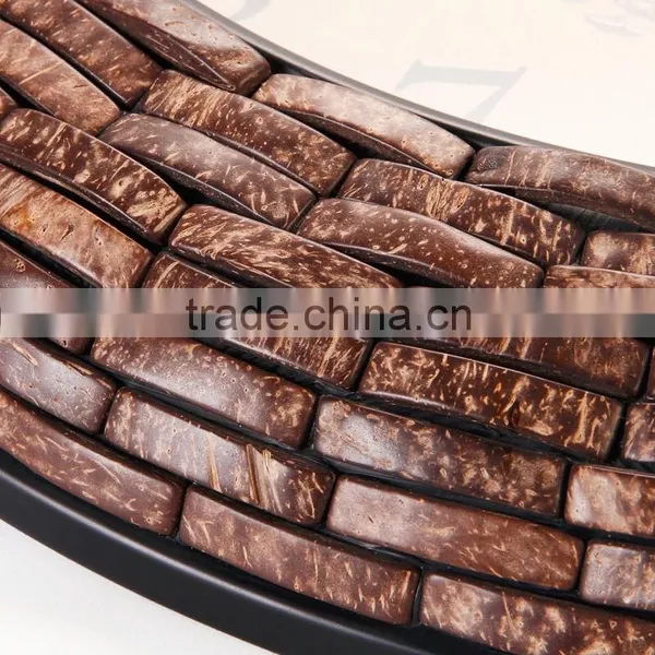 46cm Home Decor Mosaic Coconnut Shell Big Size Wall Mounted Clock photo-2