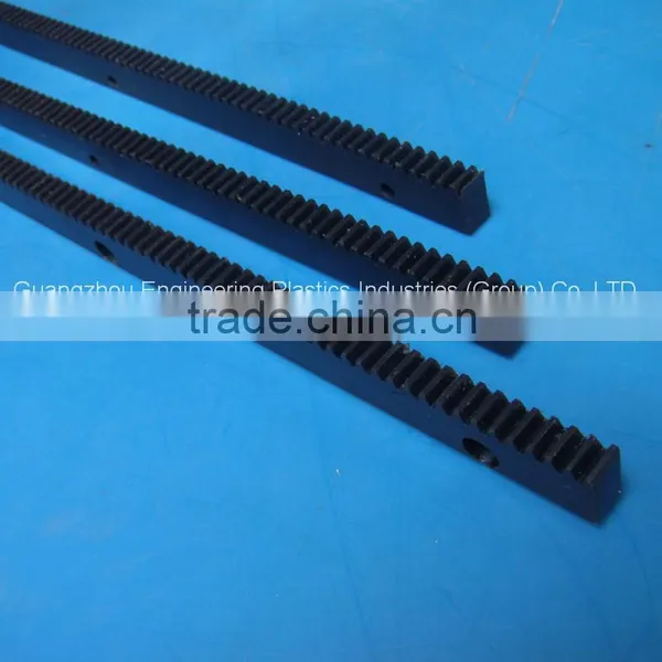 Guangzhou Engineering Plastics OEM MC Nylon Gear Rack for Sliding Gate Nylon66 Gear Rack photo-6