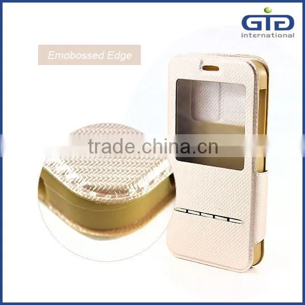 [GGIT] Wholesale Universal Pure Color Flip Phone Case Universal Leather Case photo-3