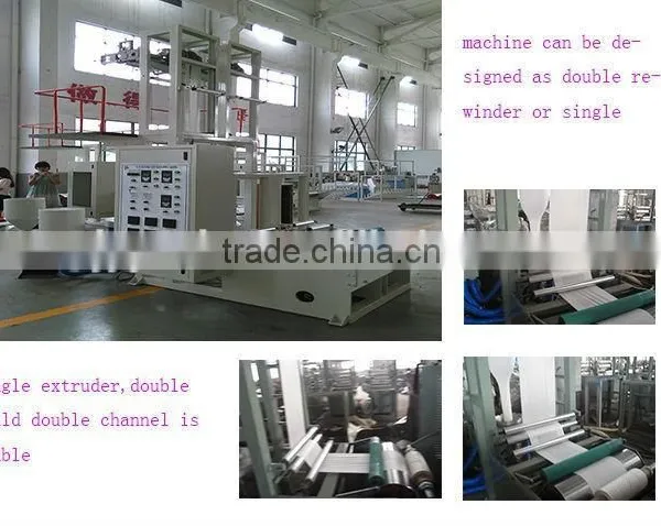 2015 Hot Sale CE Standard Typical Full Automatic pe Film Blowing Machine With Great Price photo-2