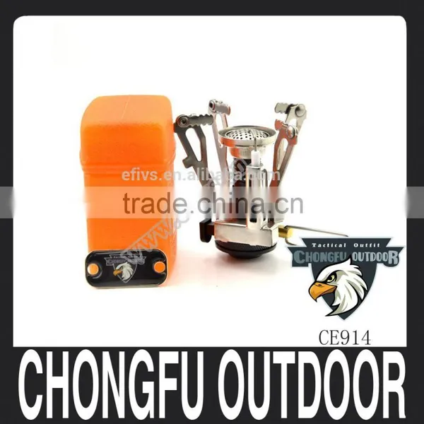 2015 Mini Butane Portable Camping Survival Kit Gas Stove