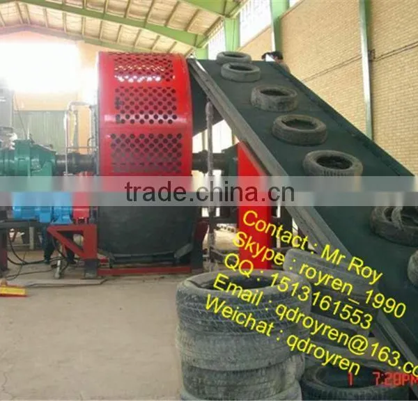Automatic Waste Tire Recycling Line High Quality Waste Tyre Processing Line photo-2