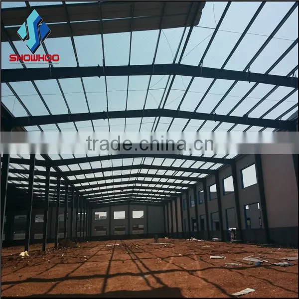 Construction Design Steel Structure Frame Pre-engineered Warehouse photo-2