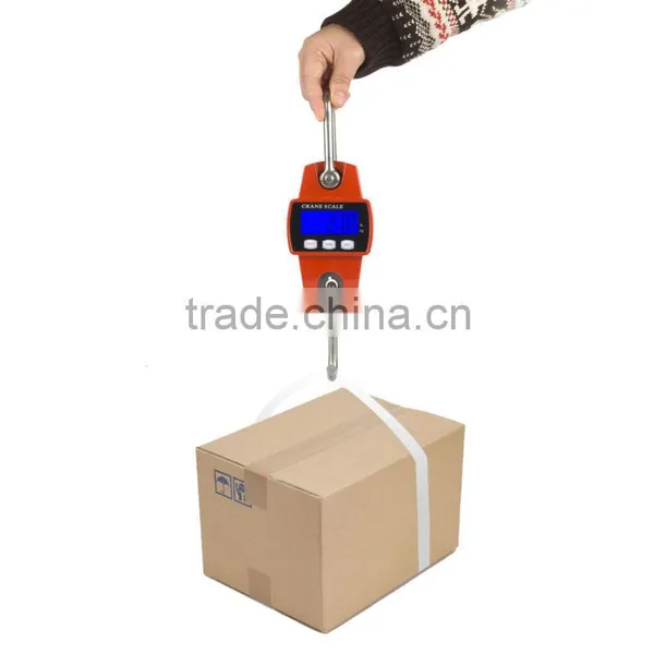 300kg/600lb Weight Digital Hanging Scale Mini Hook Scale Industrial Crane Scale photo-5