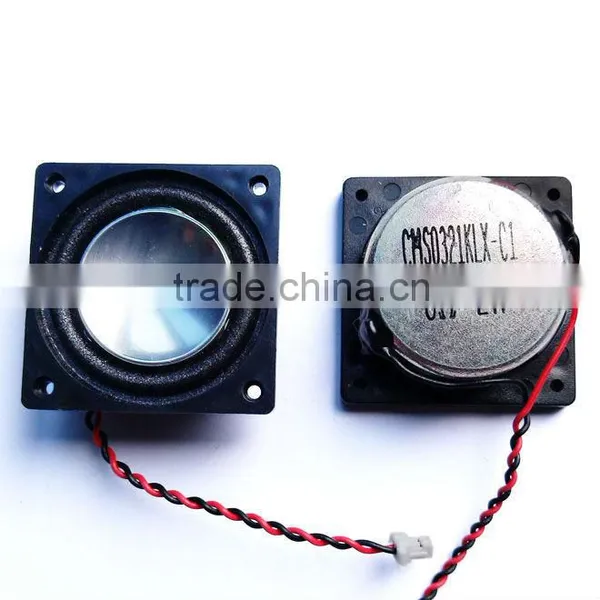 32mm 8ohm 2w Square Speaker With Ceiling Mount