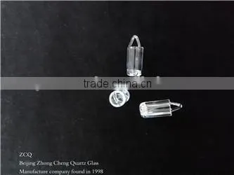 Free Shipping Beijing ZCQ Small Bucket Shape Fused Silica Crucible photo-2