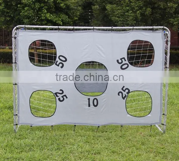 Portable Shooting Target Metal Frame Football Soccer Goal photo-2