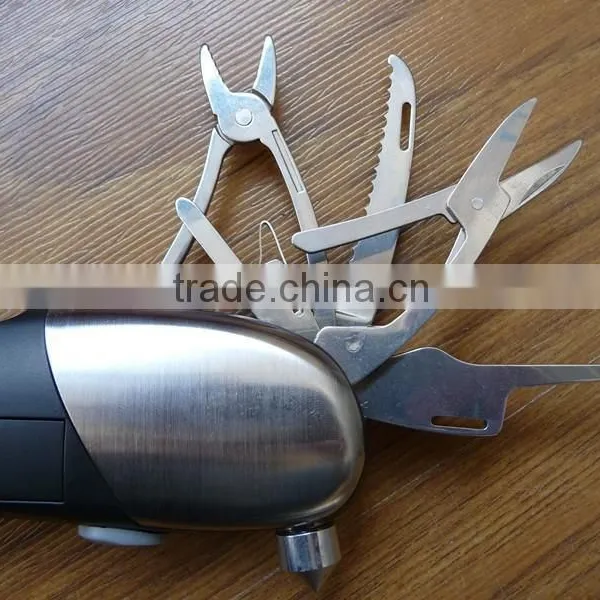Very Useful Auto Emergency Tool With Digital Tire Pressure Gauge photo-3