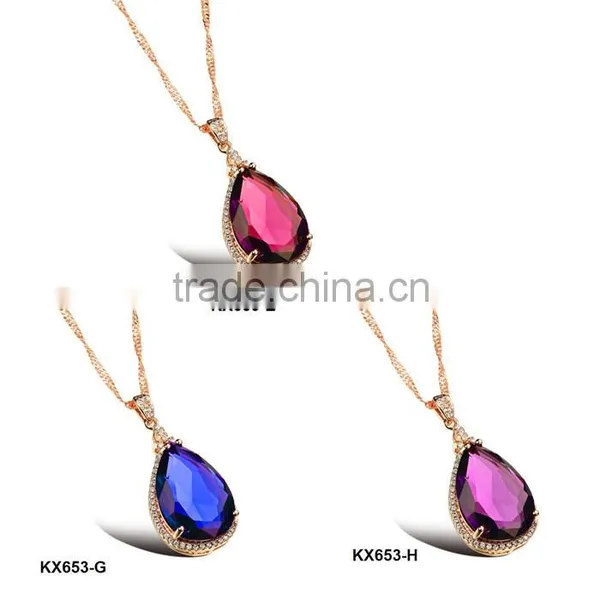 Brass Jewellery 2016 Rose Gold Plating Women Pendant Fashion photo-2