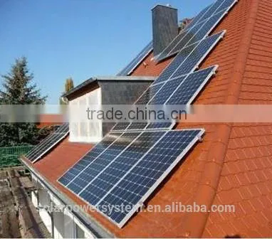 MPPT Controller New Design 10000w 45 Watt Portable Solar Systems for Home photo-3