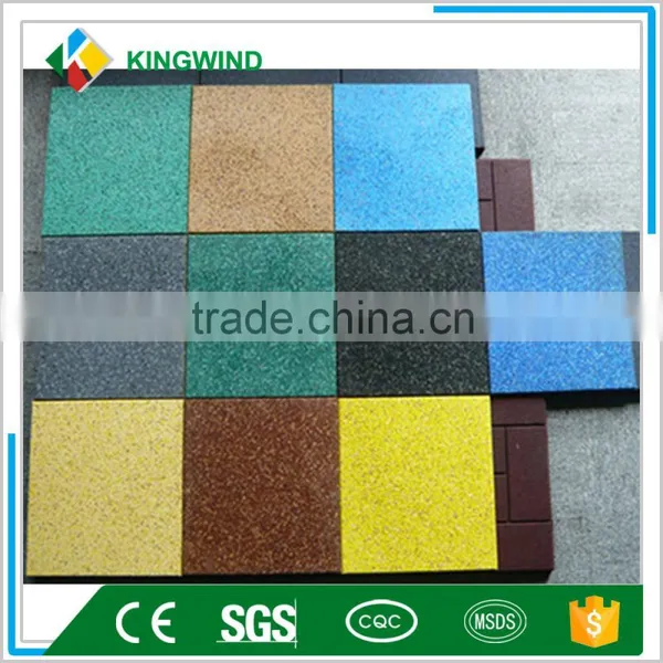 Plaza Rubber Flooring /rubber Flooring for Outdoor Sports Court photo-3