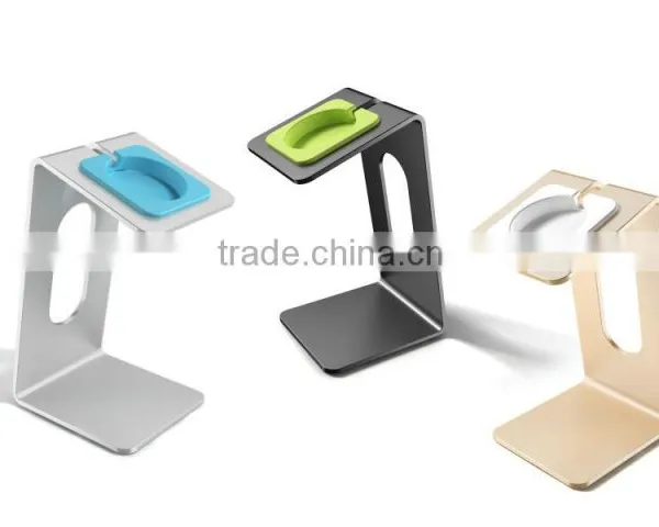 Wholesale Light Silver Metal For Apple Watch Charging Dock OEM Welcomed photo-5