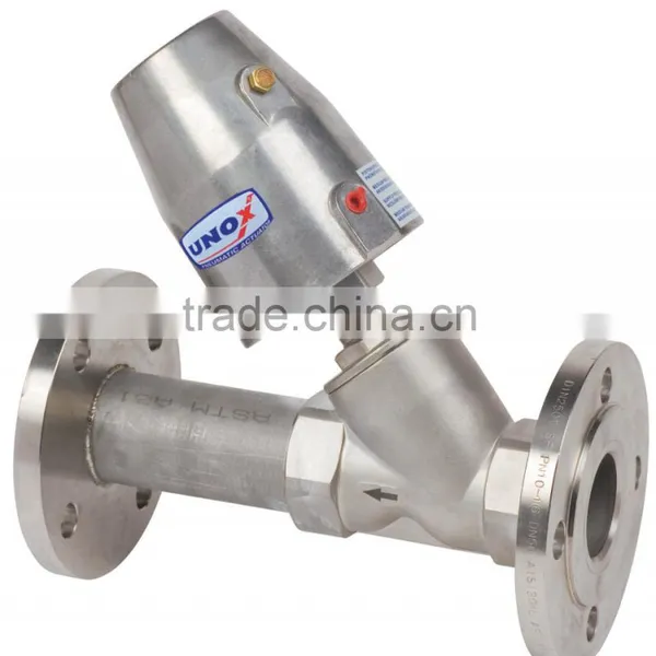 UNOX PNEUMATIC PISTON VALVES FLANGED