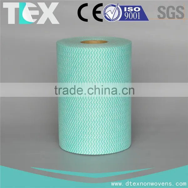 [D-TEX] Quality Control Cross Lapping Spunlace Non Woven Fabrics Printed Spunlace photo-6