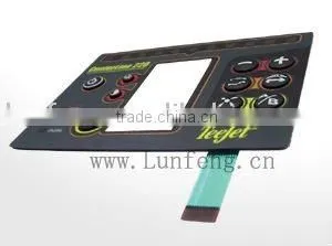 Membrane Switch With Transparent Window