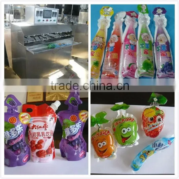 Grape Drinks Special Shape Pouch Filling and Sealing Machine