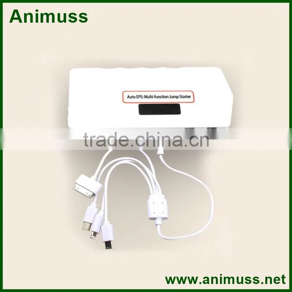 White Color Simple Start Lithium-Ion Jump Starter 12V Auto Part Jump Starter Battery Pack 18000 MAh Quality Choice photo-5