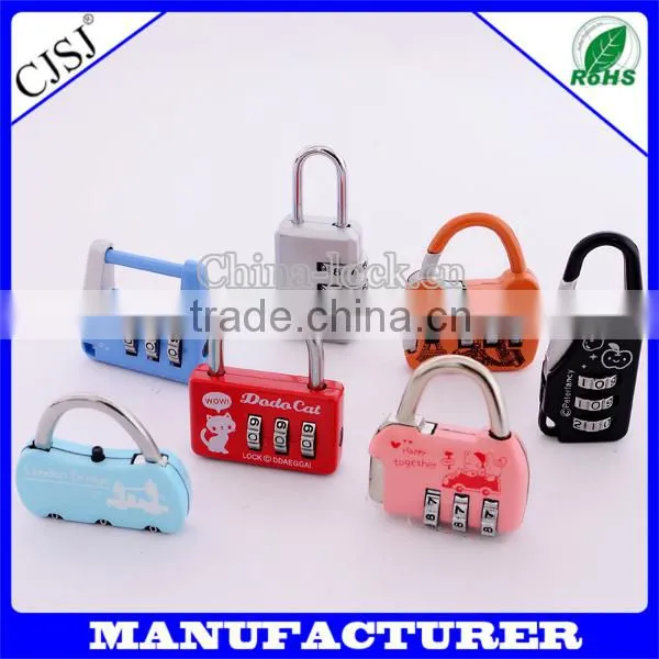 High Quality Trendy Style 3 Digital Jewelry Box Lock /furniture Digital Lock