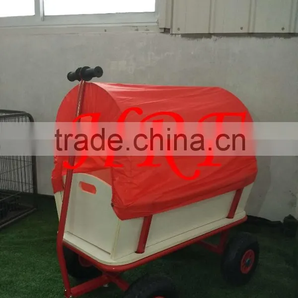 TC1812 Kids Beach Wagon Cart KIDS GARDEN WAGON Wooden Cart photo-2