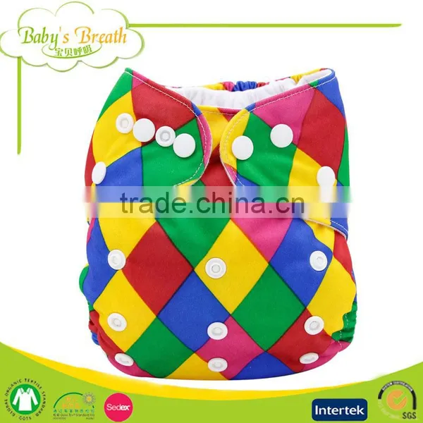 PSF-07 Printed Leak Guard Elf Fashion Cloth Diapers Baby Reusable Washable Supplier's Choice photo-5