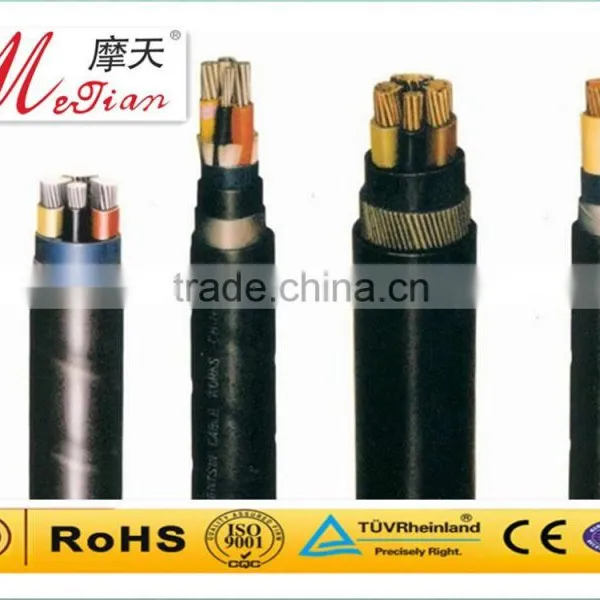 YJV/YJV22 XLPE Insulated PVC Sheathed Steel Tape Armoured Power Cable photo-2