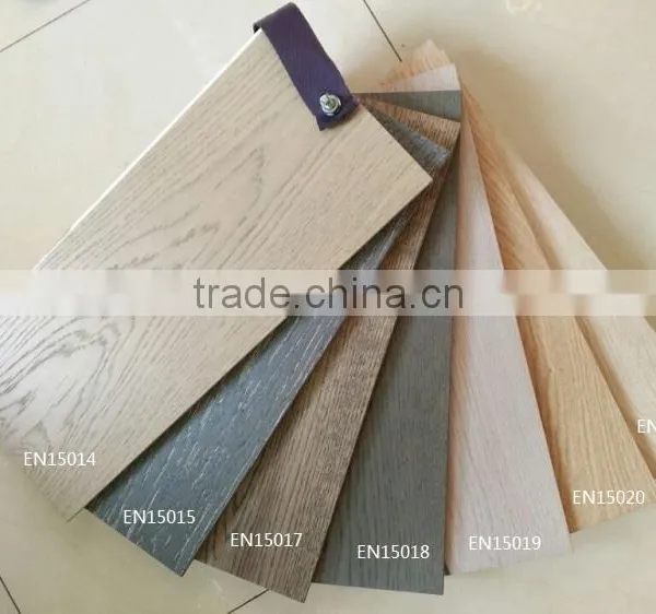 Wide Plank 1-Strip Engineered Oak Flooring Brushed Stained Surface photo-2