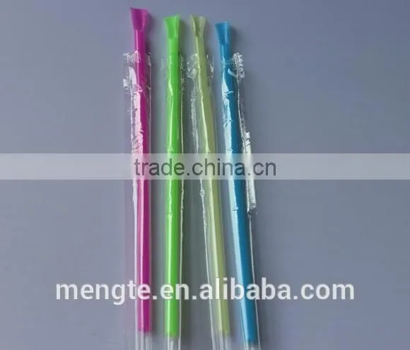 Colorful Plastic Crazy Spoon Straws photo-2