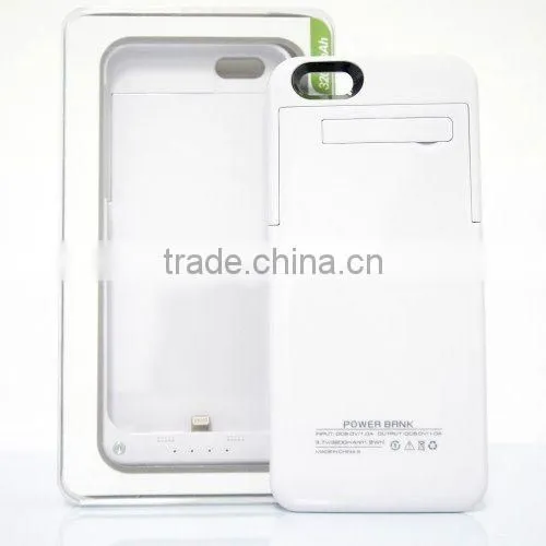 Colorful Rechargeable Charging Battery Case With Stand for IPhone 6 Plus 6s Plus photo-6