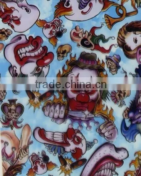 Factory Price RISHINE Wholesale Skull Pattern Hydrographics Film Water Transfer photo-2