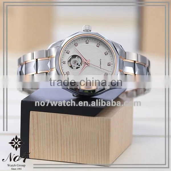 5ATM Mens Sapphire Crystal Automatic Mechanical Watch photo-2
