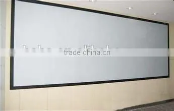 150"Aluminum Frame Fixed Projection Screen 16:9/Black Velet Fixes Frame Screen/Fixed Frame Screen photo-3