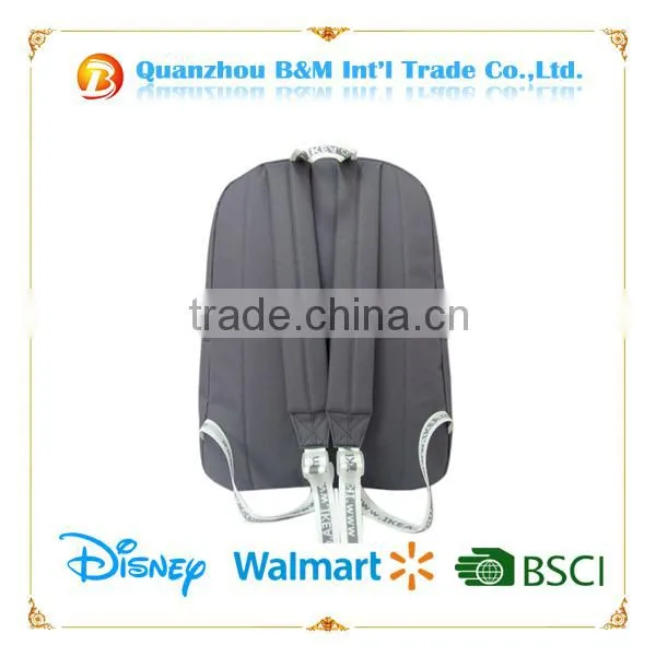 600D Grey Color Day Backpack photo-3