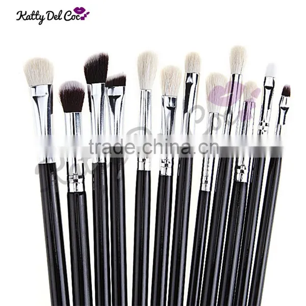 Fashion Color Private Label 12pcs Professional Makeup Brush Set,PU Bag Supplier's Choice photo-5