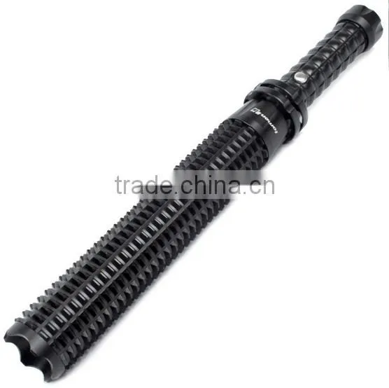 led self defensive flashlight for police security