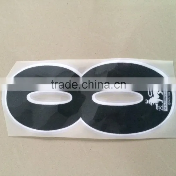 Factory Direct Jersey Numbers and Letters Flock Heat Transfer Paper Custom Iron on Heat Transfer photo-5